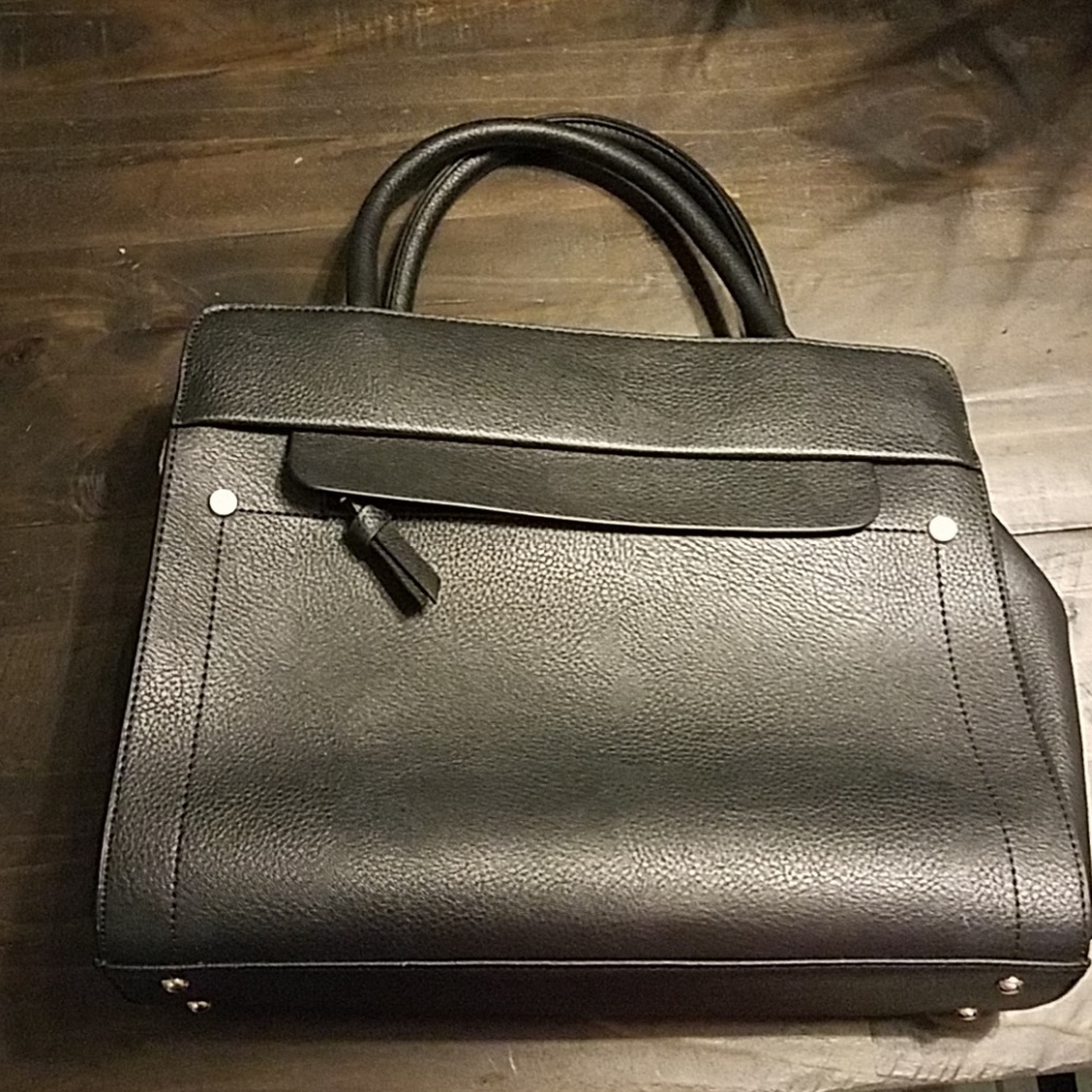 JustFab black handbag
